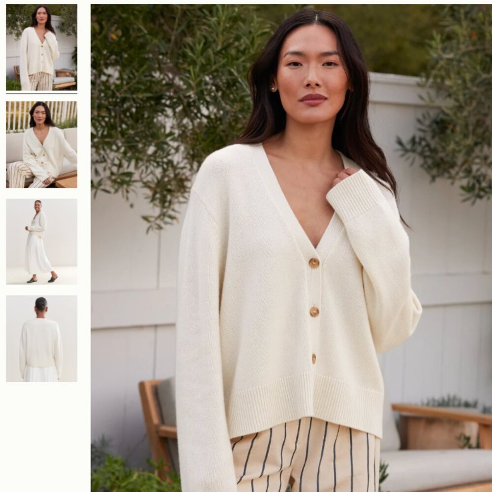 NWT- Jenni Kayne Cashmere Colette Cardigan